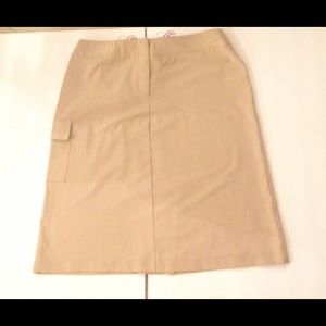 Michele Knee length Tan Skirt Women's 14